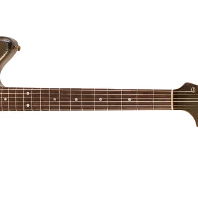 Fender Custom Shop Masterbuilt (Dale Wilson) Custom '59 Jazzmaster Heavy Relic Charcoal Frost Metallic Over Black (One of a Kind) #CZ557907 image 5