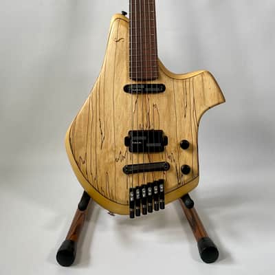 Sankey Guitars Gespalt 2019 Headless Guitar Natural 5lbs 1oz image 1