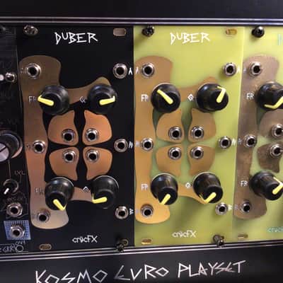 crucFX Duber (Eurorack) - Highly Resonant Dual State Variable Filter - Panel Style: IFM - image 1
