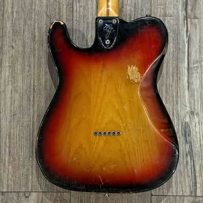 Fender Telecaster Deluxe Sunburst 1974 image 7
