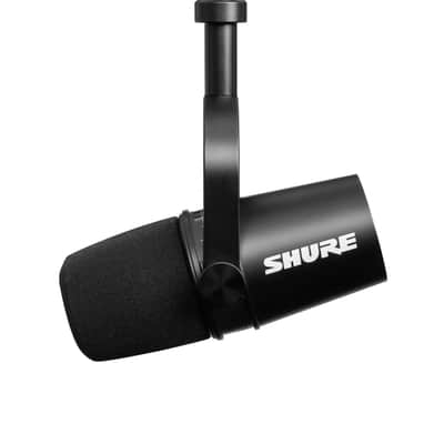 Shure MV7-K w/ Manfrotto PIXI Mini Tripod Stand image 5