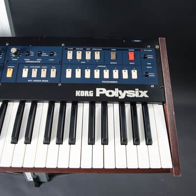 Vintage Korg PolySix analog synthesizer - serviced, calibrated and tuned, in original box image 4
