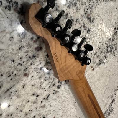 LsL Instruments T Bone 24 Fret - Brilliant Fire Sparkle - Matching Headstock image 10