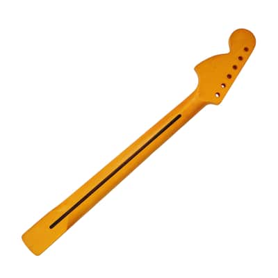 Strat Style neck Maple with rosewood fretboard - Big Headstock 70s (Nitro Satin) image 2