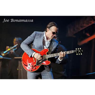 Epiphone Artist Joe Bonamassa Limited Edition Signature 1962 ES-335 Guitar - Sixties Cherry image 12