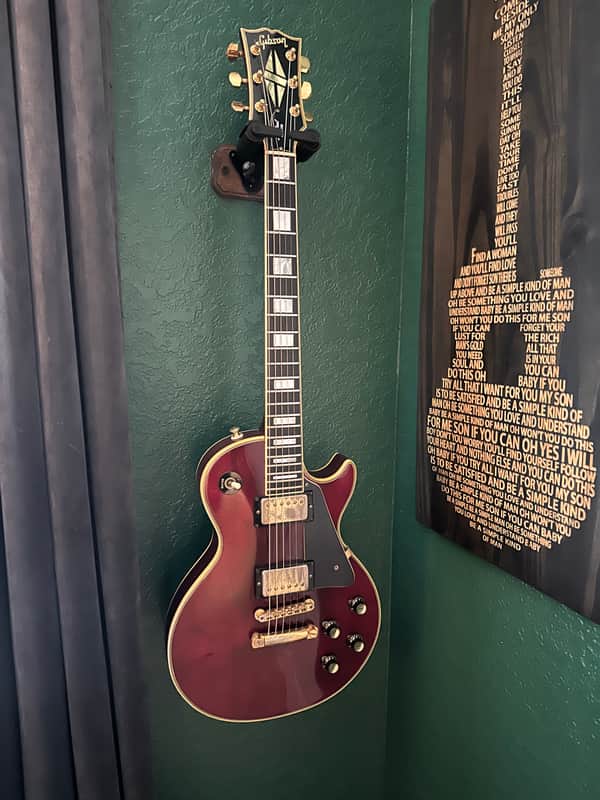Gibson Les Paul Custom 1975 - Wine Red image 1