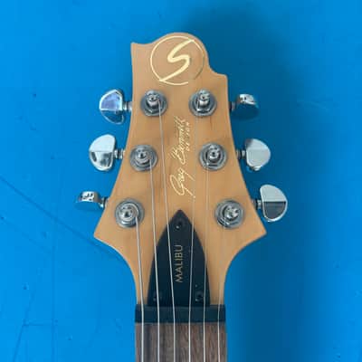 Samick Greg Bennett Malibu MB-1/MBM Electric Guitar – Blue – Very Good Condition image 4