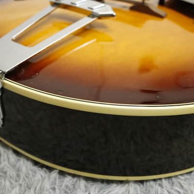 Vintage 1987 made Greco Super Real Project Series FA-67-70 Hollow body w/Hardcase Made in Japan image 9