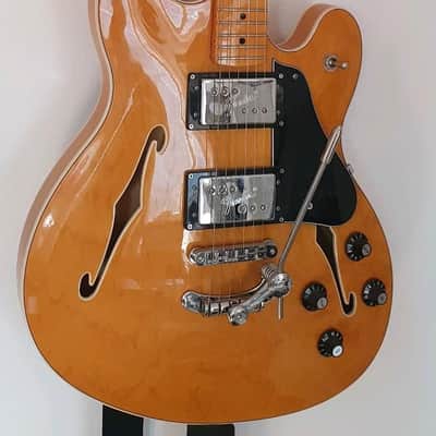 Fender Modern Player Starcaster Guitar 2013 Natural image 4