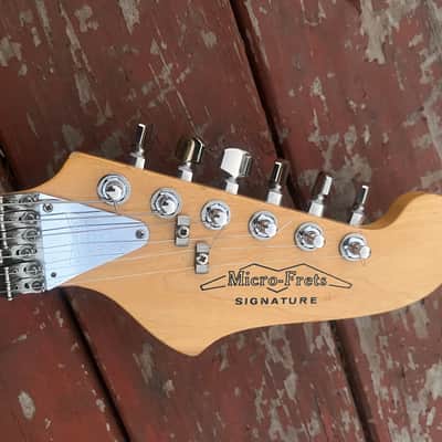 1969 Micro-Frets Signature Sunburst with case image 2