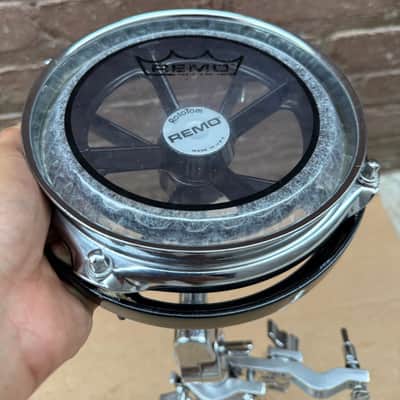 Remo 6" RotoTom w/ Gibraltar Multi-Clamp Mount & Hardware - Made in USA - Used Bild 3