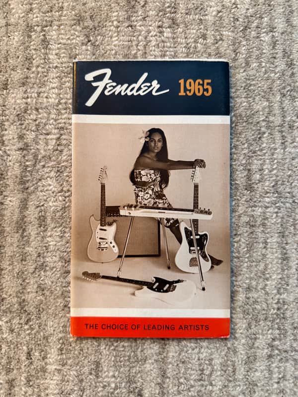 1965 Fender Foldout Catalog image 1