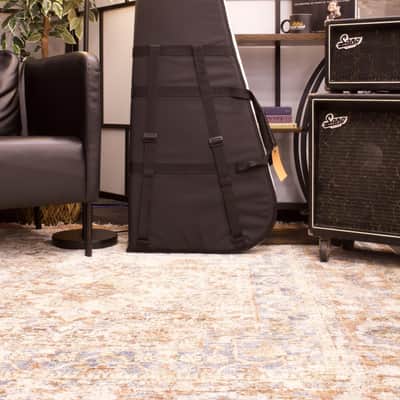 Used Gibson Electric Guitar Gig Bag, Black & White image 2