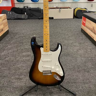 Fender American Original '50s Stratocaster Electric Guitar, Maple Fingerboard, Two Color Sunburst image 3