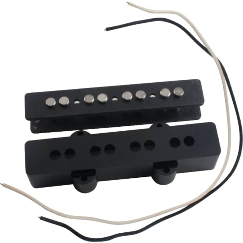 Neck Pickup Kit - Jazz Bass (J-Bass), Black Cover image 1