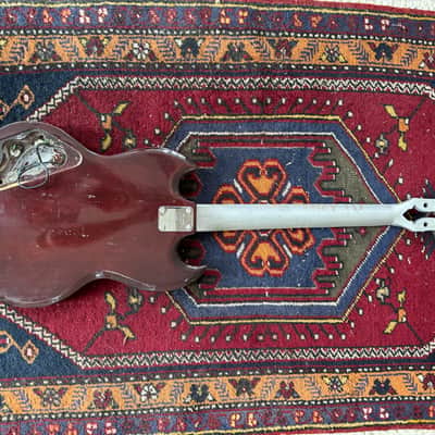 DAKO X Matsumoku (?) SG Aluminum Neck Project Guitar SG 1970s / 2022 - Natural / Poly (?) image 3