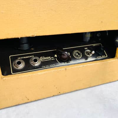 Gibson BR-9 1x8" Combo Amplifier 1950 - Tan image 7