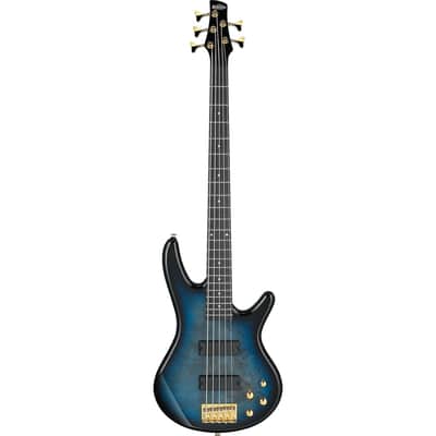 Ibanez GSR205PCTMU Gio SR 5-String, Transparent Marine Burst image 1
