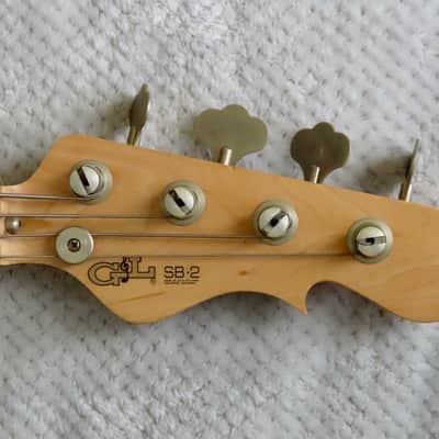 G&L Series SB-2 Bass with Maple Fretboard Mid 1995 - Fullerton Red image 8
