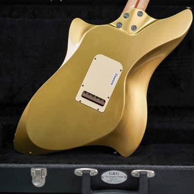 LsL Instruments Del Rey Gold Finish Light Relic Electric Guitar w/OHSC image 4