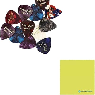 Seymour Duncan Pickups 11108-31-B Invader Aggressive Passive Bridge Humbucker Pickup Bundle with 12x Fender Guitar Picks and Liquid Audio Instrument Polishing Cloth image 3