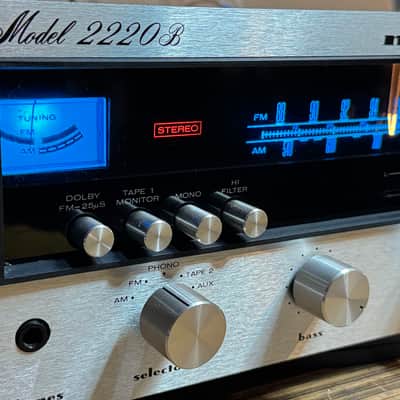 Marantz 2220B Vintage Stereo Receiver Serviced LED Upgrade Tested Clean image 6