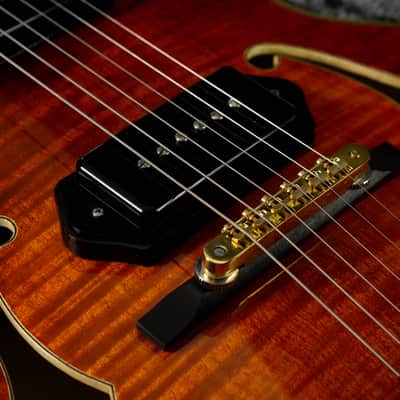 Eastman AR380CE John Pisano Signature Archtop 2016 Honeyburst image 20