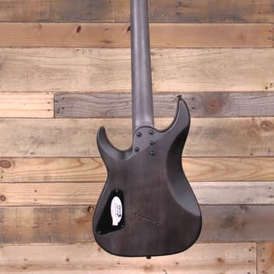 Schecter Omen Elite-7 7-String Multiscale Electric Guitar Charcoal image 5