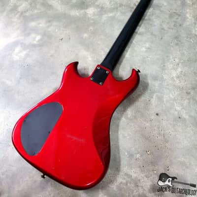 Westone Spectrum GT 4-String MIJ Electric Bass Guitar (1980s, Blood Red Metallic) image 23