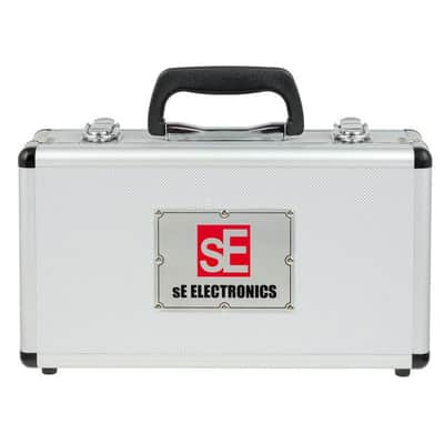 sE Electronics sE8 SP Condenser Mic Matched Pair with Mounting Bar & Flight Case image 5