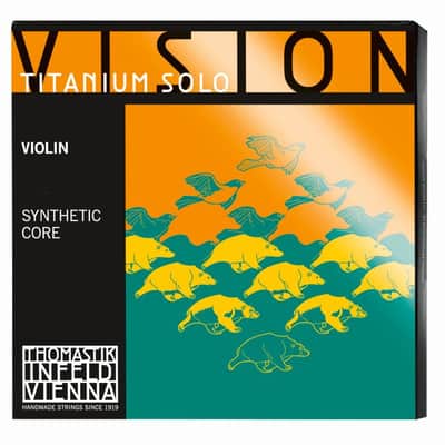 Thomastick Vit02 Violin Vision Titanium Solo A String 4/4 Medium image 1