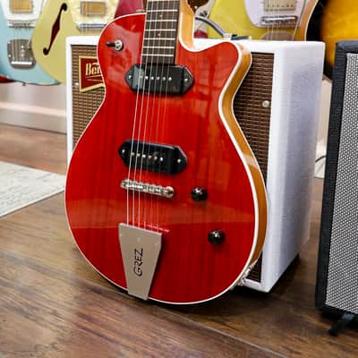Grez Mendocino 2025 - Stained Red, Fralin Dog Ear P-90’s. NEW (Authorized Dealer) image 14