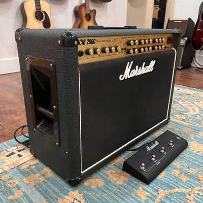 Marshall JCM 2000 TSL 122 Triple Super Lead 3-Channel 100-Watt 2x12" Guitar Combo 2000s - Black image 12