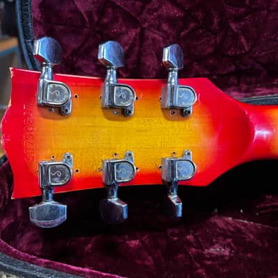 Gibson Les Paul Deluxe "Standard Conversion" 1980 - Cherry Sunburst image 18