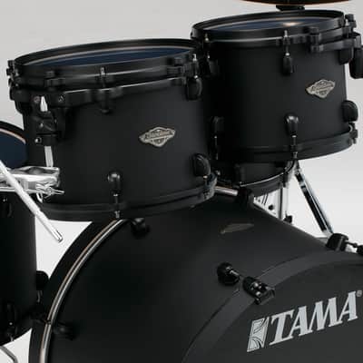 Tama Starclassic Performer Ltd. Ed. Blacked Out Black 6-pc Shell Pack with Matching Snare imagen 6