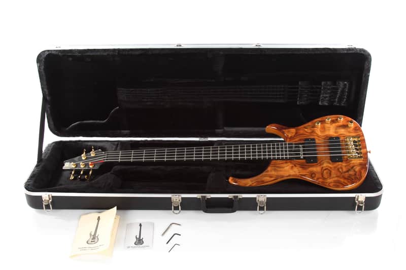 2004 Modulus Quantum Q 5 String Bass Chechen Top image 1