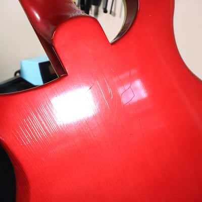 1982 Rickenbacker 620/12 String Electric Guitar Red image 16