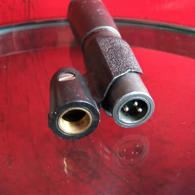 Vintage 1960's Shure SM50 dynamic microphone w accessories image 11
