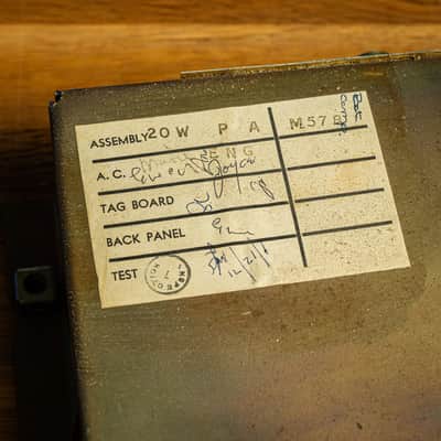 Marshall PA 20 Head Black 1971 image 5