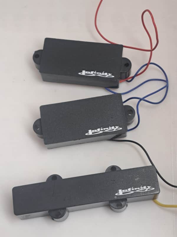 Ibanez Infinity Bass Pickups P/J Set- Tested! Works!- for Soundgear or Gio Series image 1