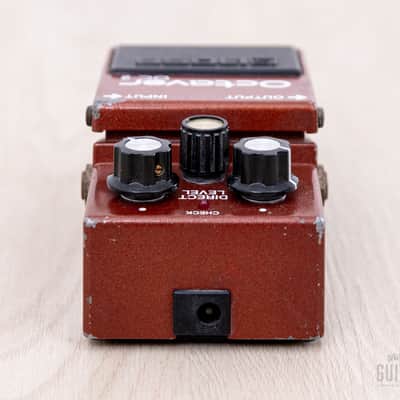 1982 Boss OC-2 Octaver Vintage Octave Guitar Effects Pedal Near-Mint, Black Label Japan image 3
