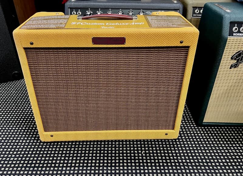 Fender '57 Custom Deluxe 2-Channel 12-Watt 1x12" Guitar Combo 2016 - Present - Lacquered Tweed image 1
