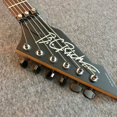 B.C. Rich Warlock N.J Series Split Coil Pickups Reverse Headstock Death Metal image 11