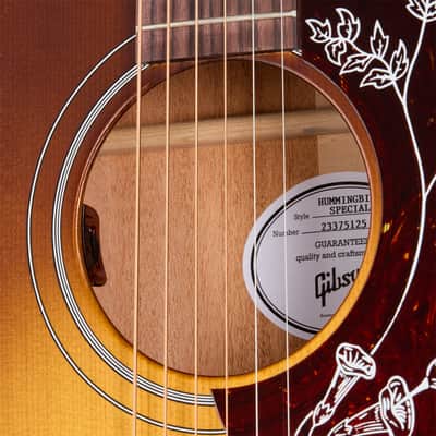 Gibson Hummingbird Special Acoustic Electric Guitar - Satin Honey Burst image 6