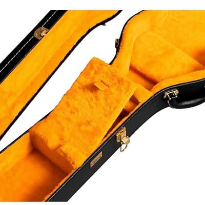 Gibson Lifton Historic Black Goldenrod Hardshell Case Les Paul image 6
