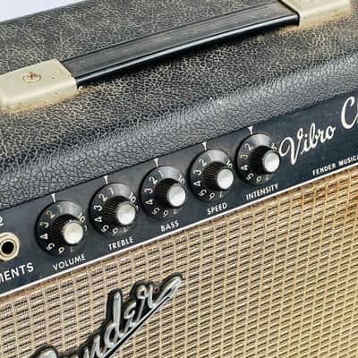 Fender Vibro Champ 1x8" Combo Amp 1966 - Black image 4