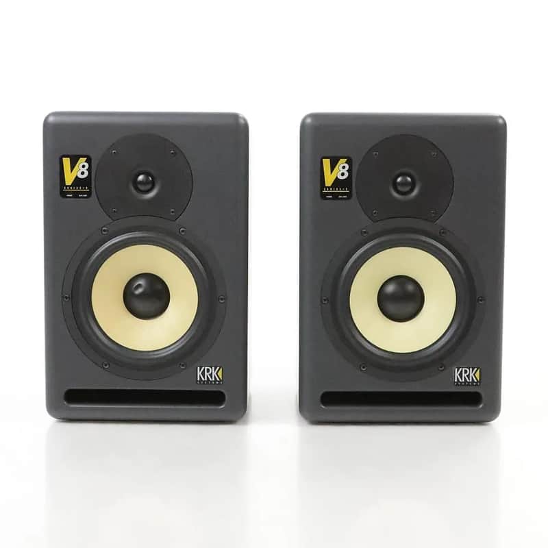 KRK V8 Series 2 2-Way 8" Active Studio Monitors (Pair) image 1