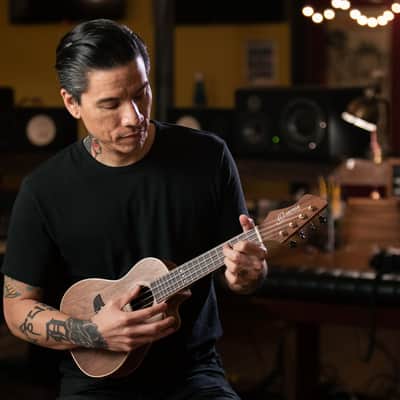 Ortega RUWN-CE Horizon Series Walnut Top Okoume Neck Concert Acoustic-Electric Ukulele w/Gig Bag image 18