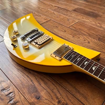 1982 Kawai Moonsault MS-700 Electric Guitar Harvest Banana MIJ Japan image 7