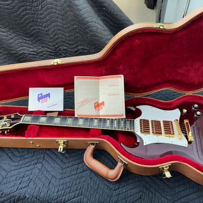 Gibson SG Custom 3 pickup 1992 - Deep Cherry image 23